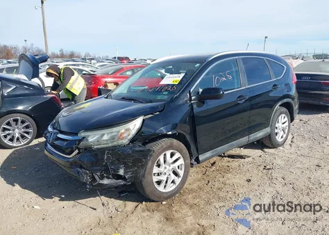 2015 Honda Cr-V Ex-L z USA, uszkodzony, nr VIN 2HKRM4H73FH676085